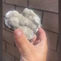 Heart shaped Snow Quartz