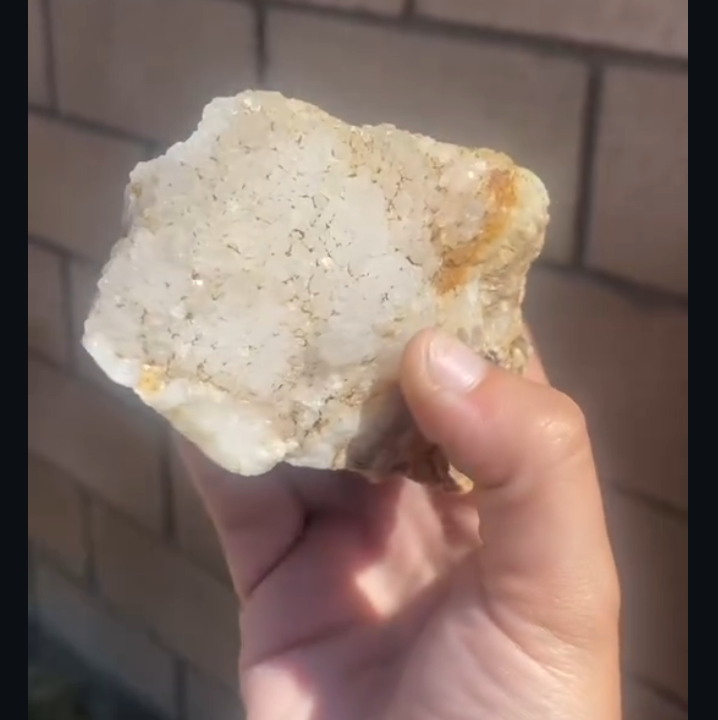 Sparky Snow Quartz