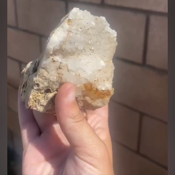 Sparky Snow Quartz